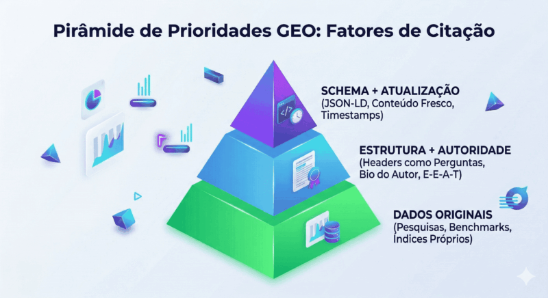 Prioridades Generative Engine Optimization